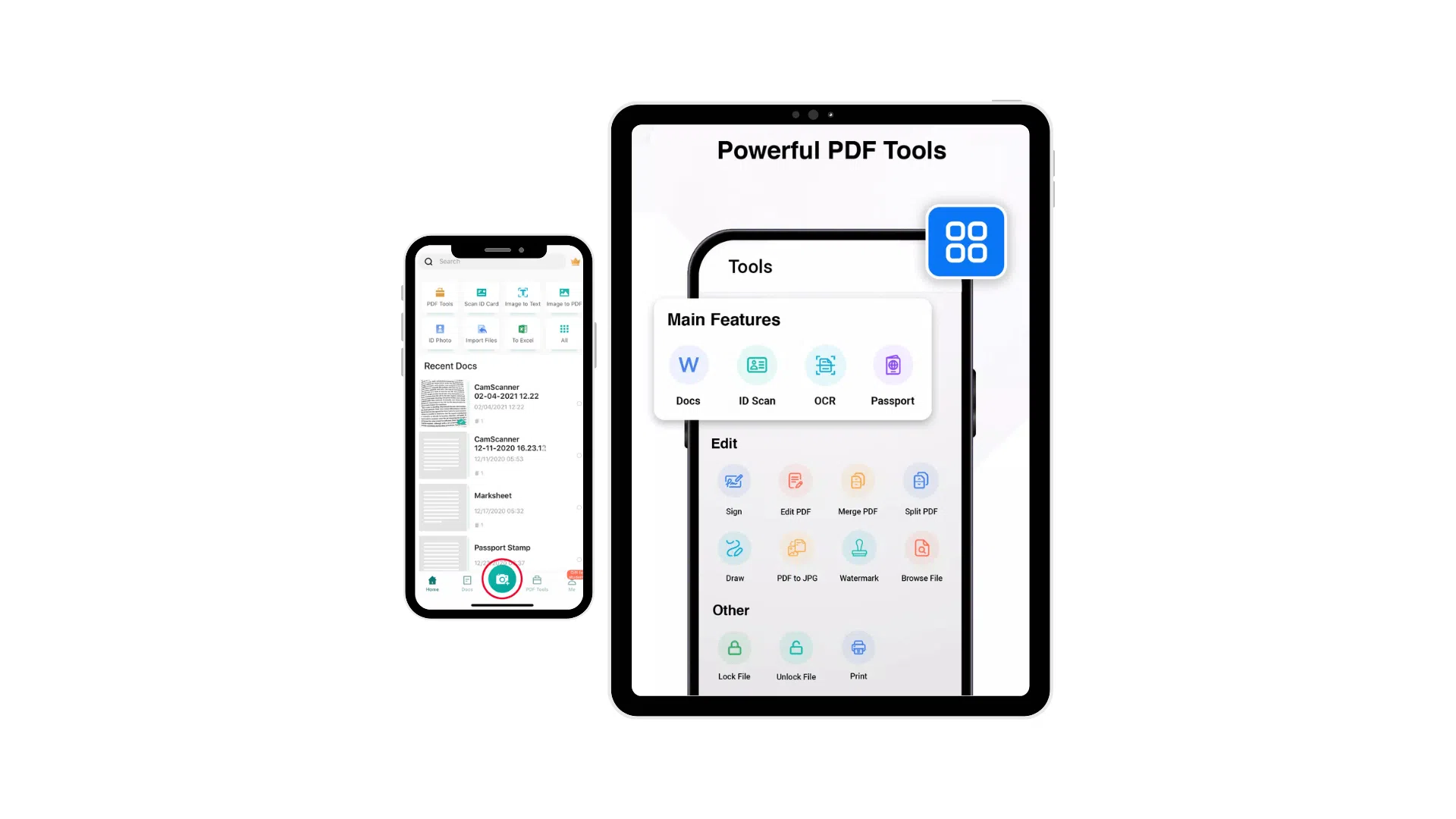 CamScanner For IOS/iPad.