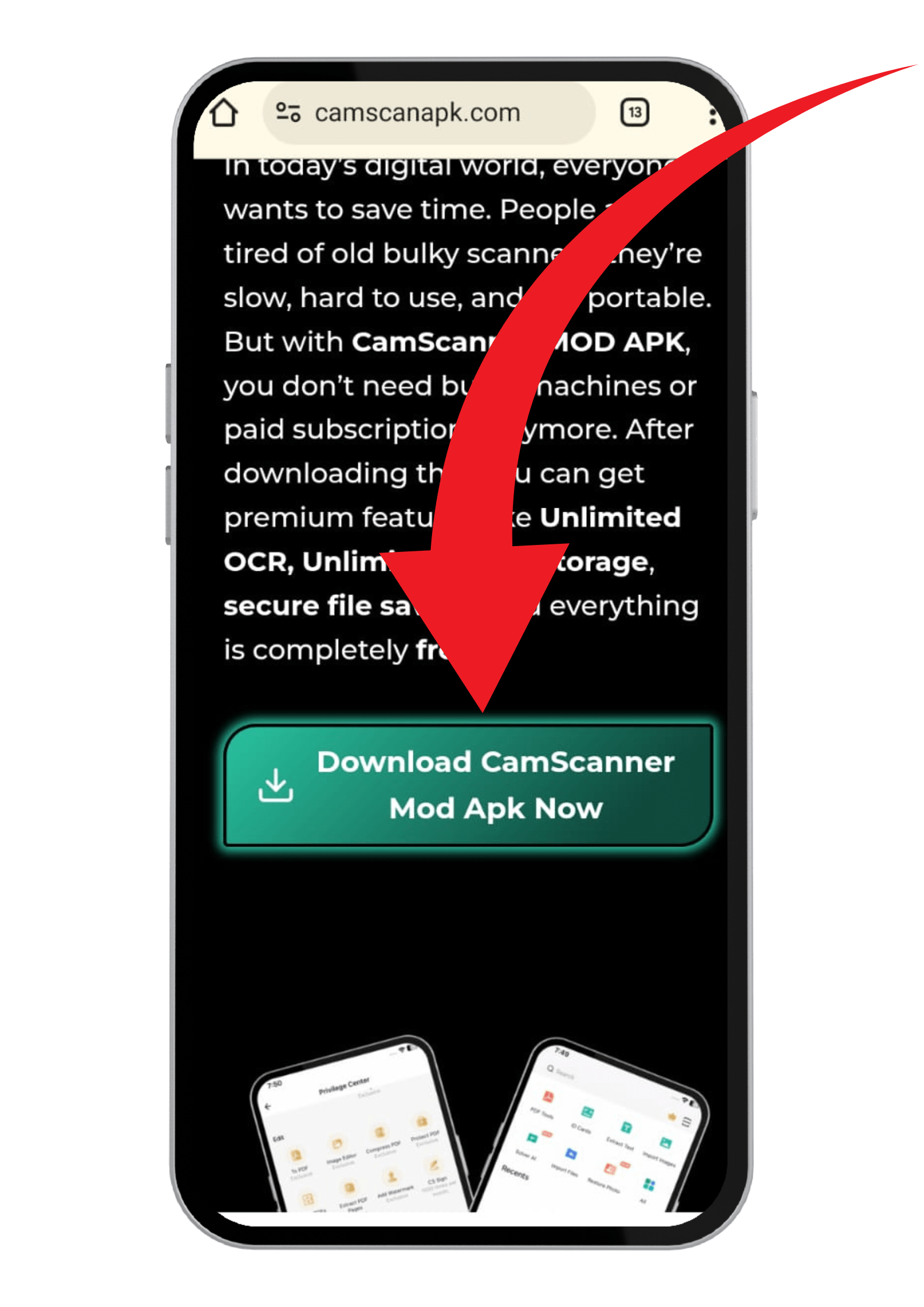 CamScanner Mod APK Latest Version (Pro, Premium Unlocked, No Watermark) 14 Download P1